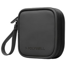 POLYWELL 寶利威爾 迷你隨身收納包, PW15-T65-0329, 黑色, 1個