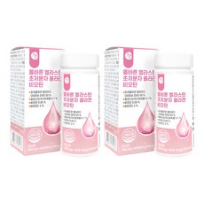 正確的彈性蛋白超低分子膠原蛋白生物素, 60顆, 2罐