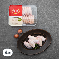 하림 닭윙 (냉장), 600g, 4팩