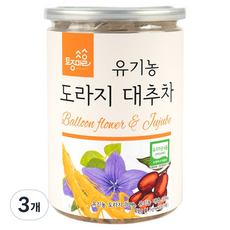 토종마을 국산 유기농 도라지대추차, 3개, 30개입, 1.5g