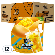 까페리얼 쟈뎅 망고 에이드, 12개, 1.5L