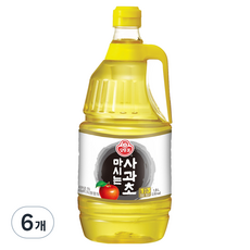 오뚜기 마시는 사과초, 1.8L, 6개