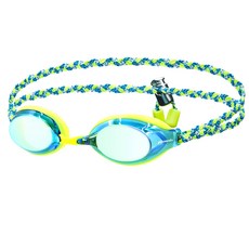 Phoenix 兒童鏡面布料泳鏡 PN-508JM FB, 萊姆色