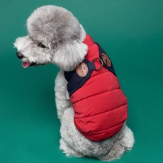 SUPER PET 犬用超細纖維短毛絨背心, Carmine Red