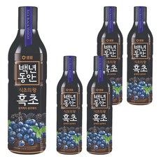 Sempio 膳府 藍莓黑梅玄米黑醋, 900ml, 5個