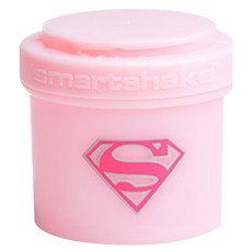 SmartShake DC 女超人 單層儲存盒 Revive搖搖杯連接 BPA FREE DEHP FREE 食品級 可放洗碗機 可微波 可冷凍 可回收, 1個