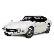 AUTOart 複製品豐田 2000 GT SCCA 模型車 AA787535WH, 白色的