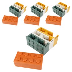 indi.k 積木膠帶台 4件組, 4套, 混合色