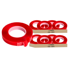 小麥購物 透明壓克力雙面膠 中(2cm) Y353 79g, 8個, 透明