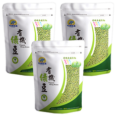 有機穀典 有機綠豆, 500g, 3包