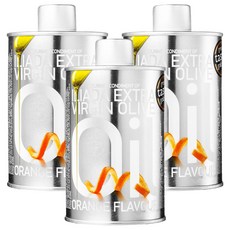 Iliada 橙味特級初榨橄欖油, 橙色卡拉馬塔, 250ml, 3個