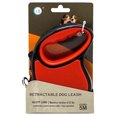 TRENY 自動伸縮牽引繩, 顏色隨機, 1條