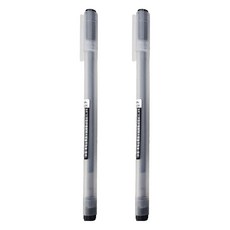 DAIHO 0.38全針管霧桿耐摔大容量中性筆 12入, 黑色, 2盒