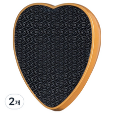 크블랑스 예쁜 하트 발각질 제거기 골드 72 x 90 mm, 100g, 2개, 1개입