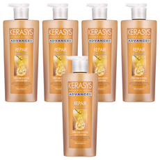 케라시스 어드밴스드 리페어 앰플 헤어트리트먼트, 600ml, 5개