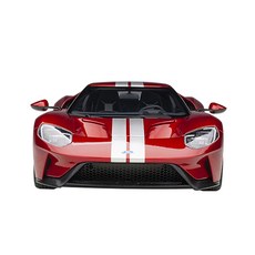 AUTOart 複製品福特 GT 2017 超級跑車模型車, 紅色 (AA729436RE)