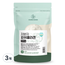참좋은데이 저분자 피쉬콜라겐 분말, 500g, 3개
