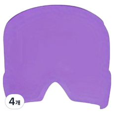 Naeola 冷熱敷面膜 紫色 雙面 630g, 1入, 4個