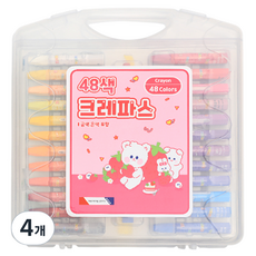 morning glory 油畫棒 粉紅色, 4個, 48色