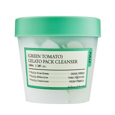 FULLY 綠番茄義式冰淇淋潔顏膜 100ml, 1個