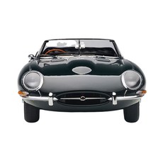 AUTOart 複製品捷豹 E 型跑車系列 1 3.8 模型車 AA736045GR, 綠色