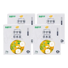 義美生機 洋甘菊草本茶 2g 10包 4盒 無咖啡因