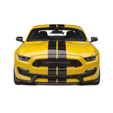 AUTOart 複製品福特謝爾比 GT 350R 模型車, 黃色 (AA729320YE)