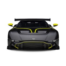 AUTOart 複製品阿斯頓馬丁火神超級跑車模型車, 啞光黑 (AA702620MBK)