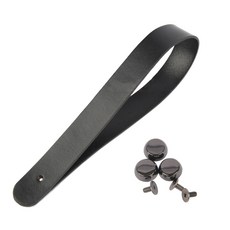 brand yarn 包包提帶 黑色+圓型裝飾扣環 黑色, 黑色, 1組