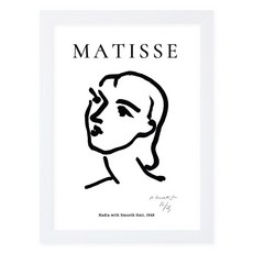 왈가닥스 댄디 포토프레임 A4, 화이트