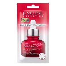 EVELINE 一整瓶安瓶精華乳霜面膜 三重膠原蛋白COLLAGEN 緊緻抗皺 24ml, 3包, 1組