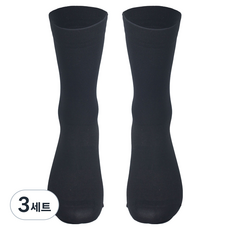 사일런스 프리미엄 사이클삭스 무봉제 자전거양말, 블랙, 3세트