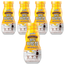 팔도 비빔장 버터간장소스, 200g, 5개