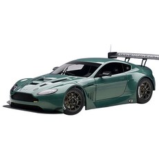 AUTOart 複製品阿斯頓馬丁 V12 Vantage GT3 2013 超級跑車模型汽車 AA385687GR, 綠色