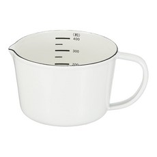 Blanc Kitchen 系列 琺瑯量杯 HB-4434, 單一顏色, 400ml, 1個