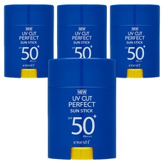 에네스티 뉴 유브이 컷 퍼펙트 썬스틱 SPF50+ PA+++, 20g, 4개