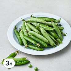 국내산 완두콩, 500g, 3개