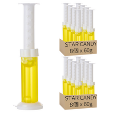 STAR CANDY 馬桶芳香凝膠 A144 檸檬, 60g, 16個