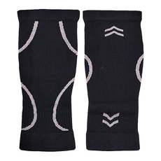 足健美襪品 透氣運動小腿襪套 320丹 2雙 低調灰, 1組