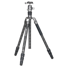 BENRO 百諾 犀牛系列碳纖維三腳架套組 單腳可拆 反折收納 165.5cm全展高度 16kg承重, FRHN14CVX20, 1組