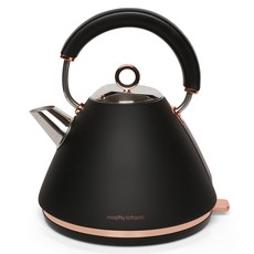 morphy richards 摩飛 Accent 電熱水壺 黑色, 102025