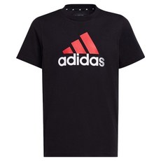 adidas 愛迪達 Kids 兒童 Essential 雙色大Logo棉質 U BL 2 TEE T恤 HR6369