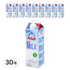 아머랜드 멸균우유 3.8%, 1L, 30개