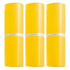 彩色破壞袋 100入 黃色 PE材質 防爆邊 防水性好, 28 x 42cm, 300張