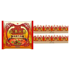 統一 滿漢大餐 麻辣鍋牛肉麵 200g, 24包