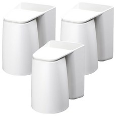 Living Duo 磁性牙刷杯牙刷架, 白色, 3個