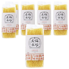 老鍋米粉 純米紅蘿蔔米粉, 無麩質，無人工香料，無人工色素，無人工甜味劑, 200g, 6袋