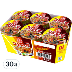 오뚜기 진짬뽕 작은컵, 30개