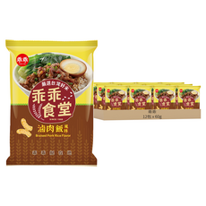 乖乖 乖乖食堂米果 滷肉飯風味, 60g, 12包