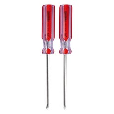 JETECH 捷特 彩條起子十字型101 - 3x100mm #0 高強度鉻釩鎳鋼, 2支